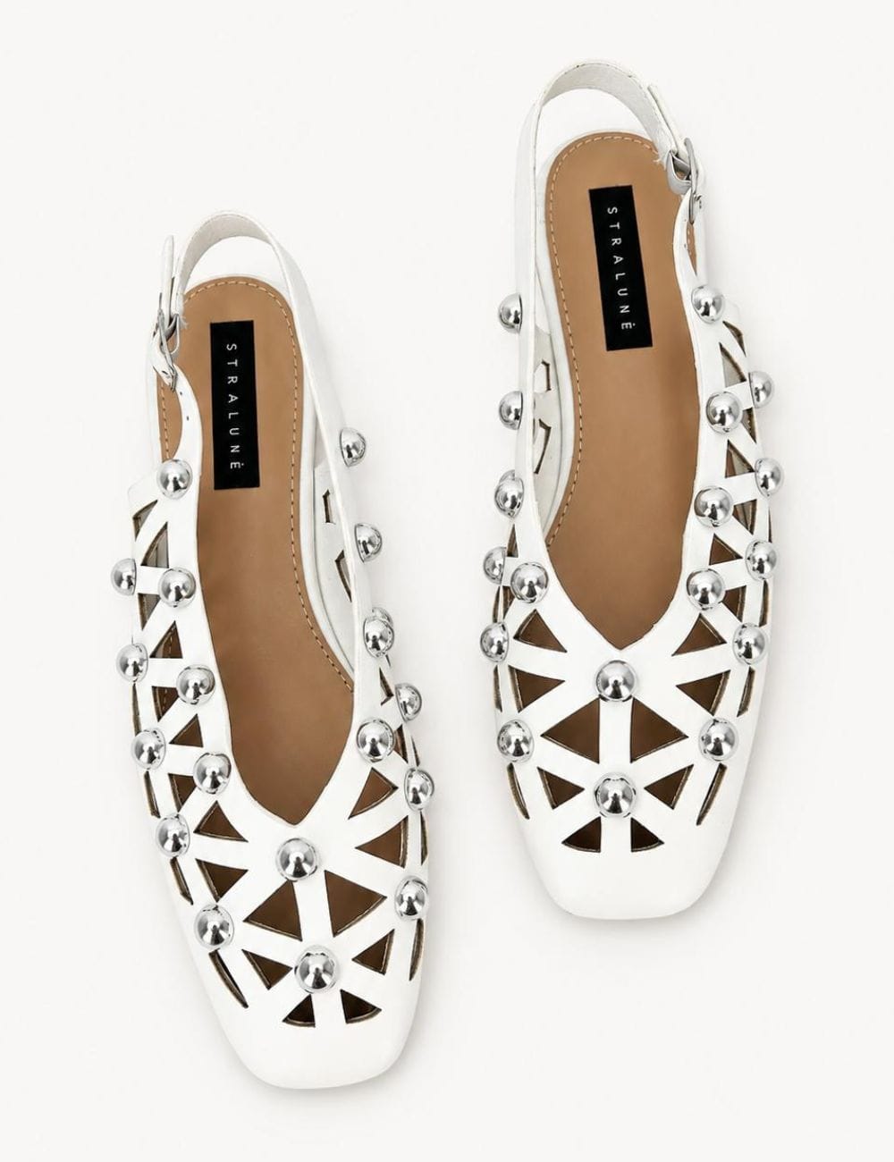 Slingback borchie Jacqueline
