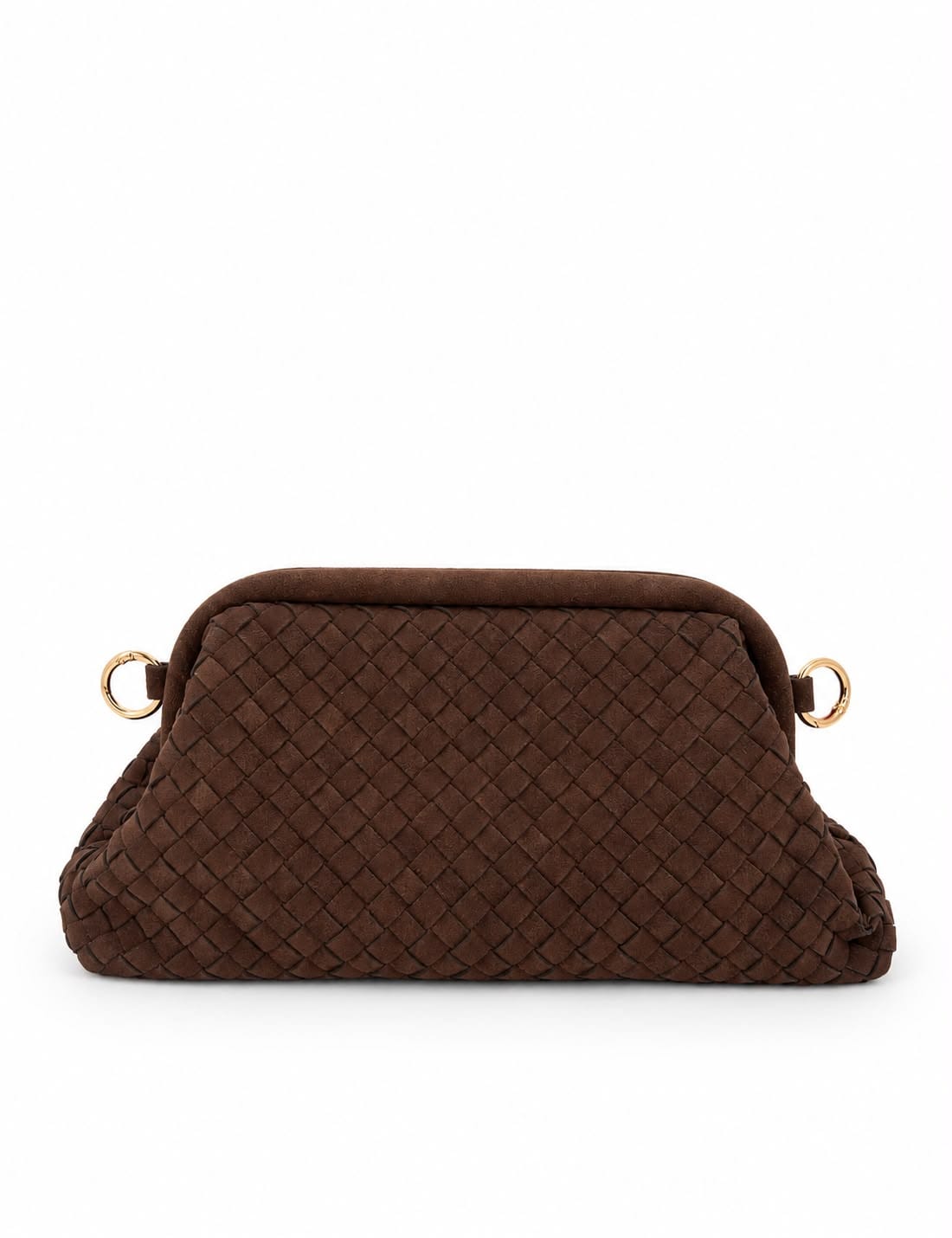 Clutch intrecciata Monia