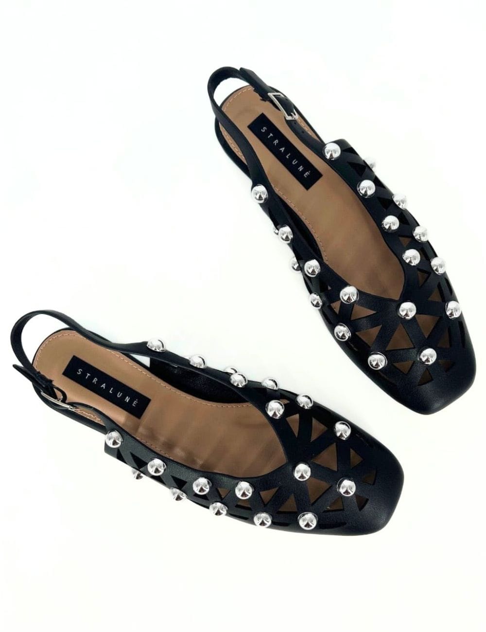 Slingback borchie Jacqueline