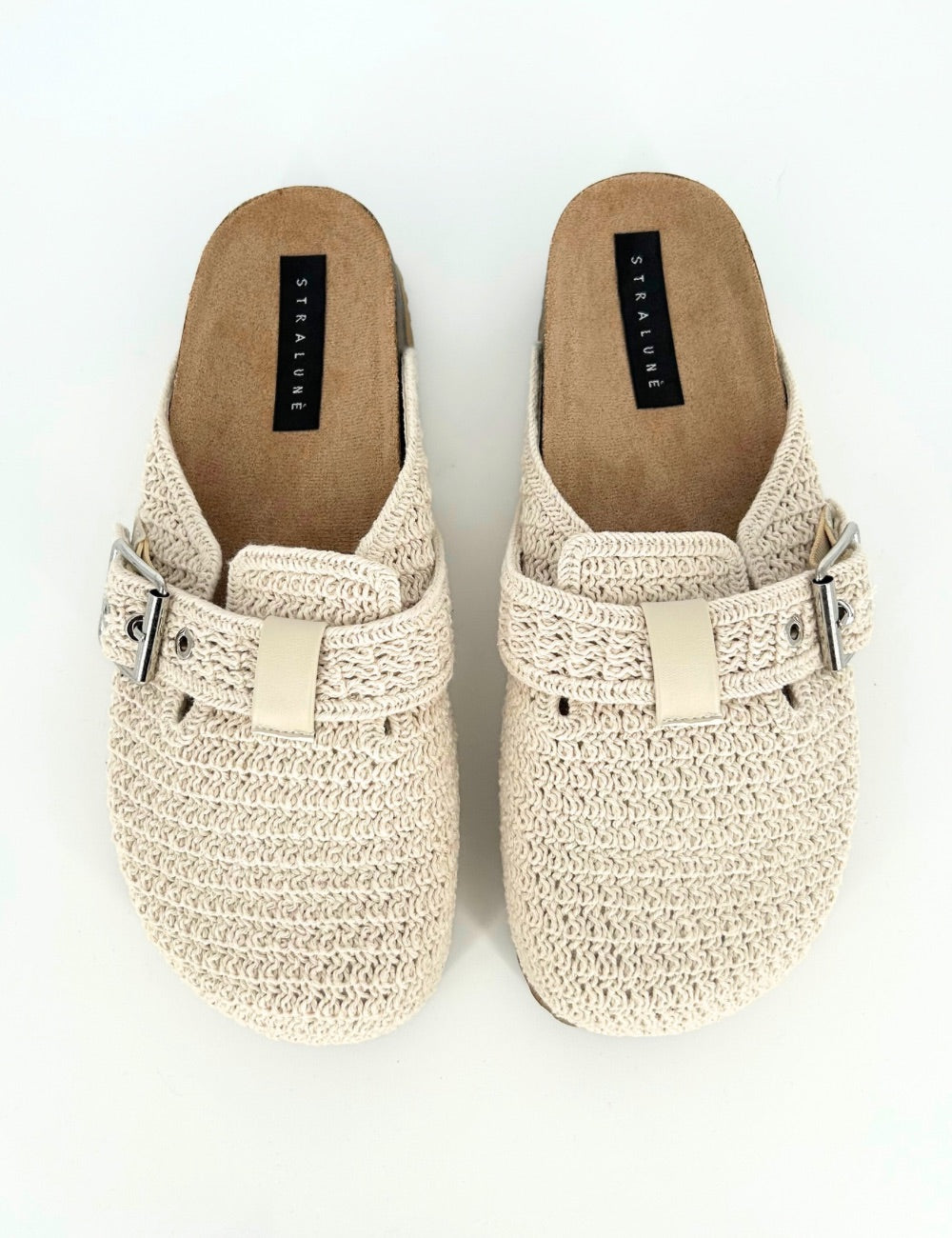 Sandalo sabot macrame’ uncinetto