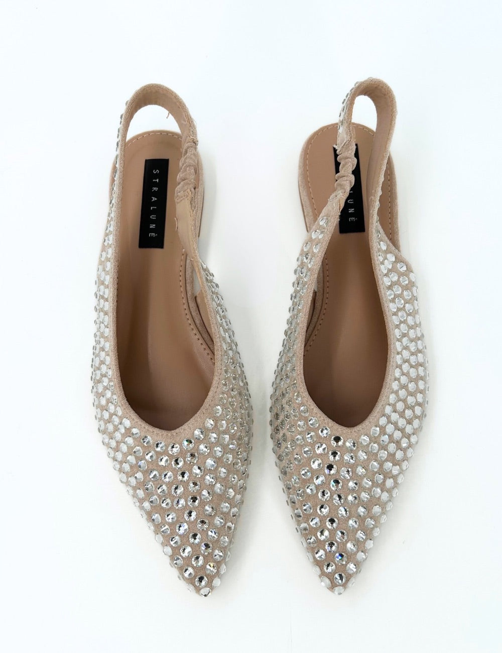 Slingback strass Lou