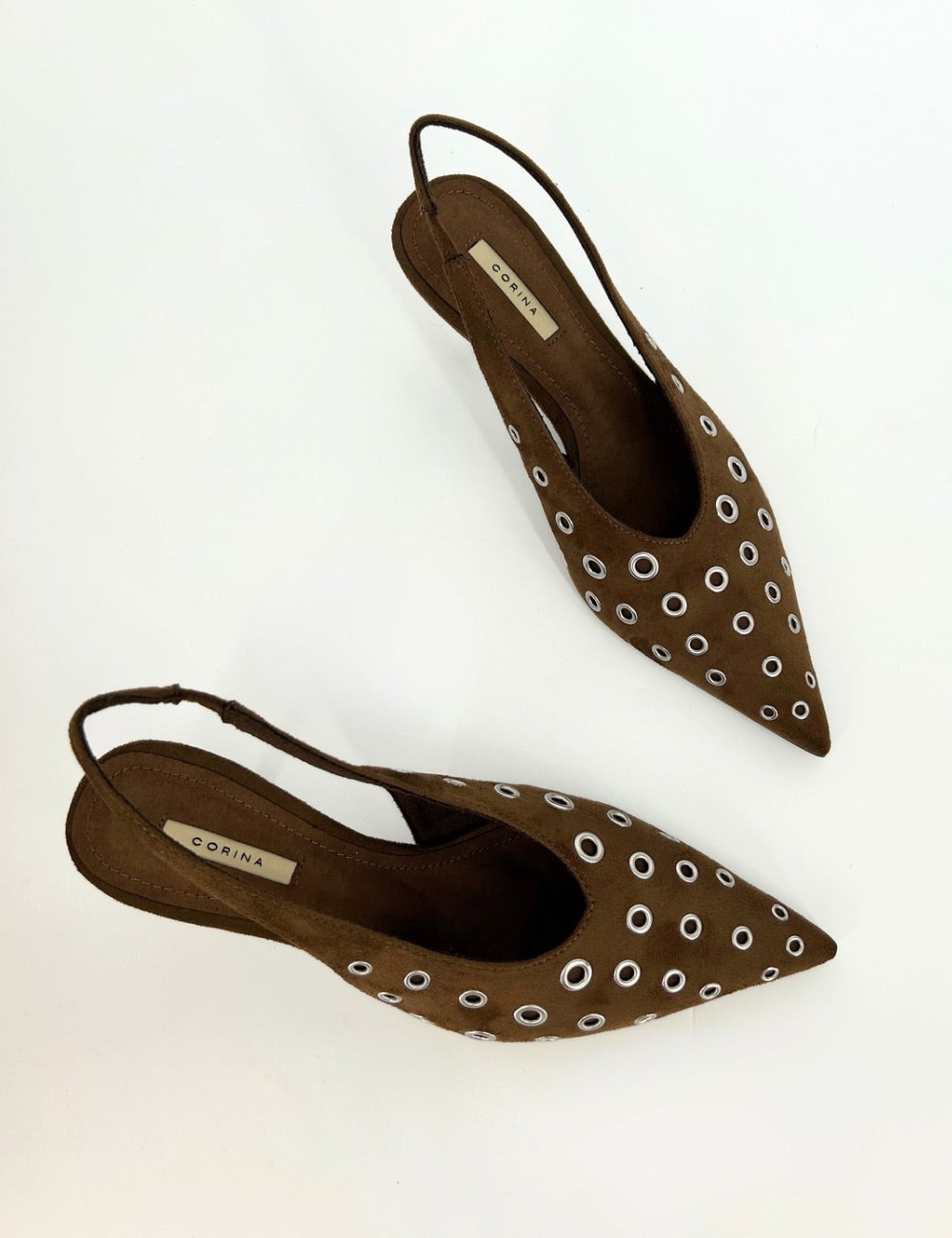 Slingback borchie Juliette