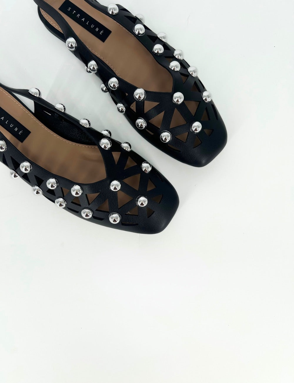 Slingback borchie Jacqueline
