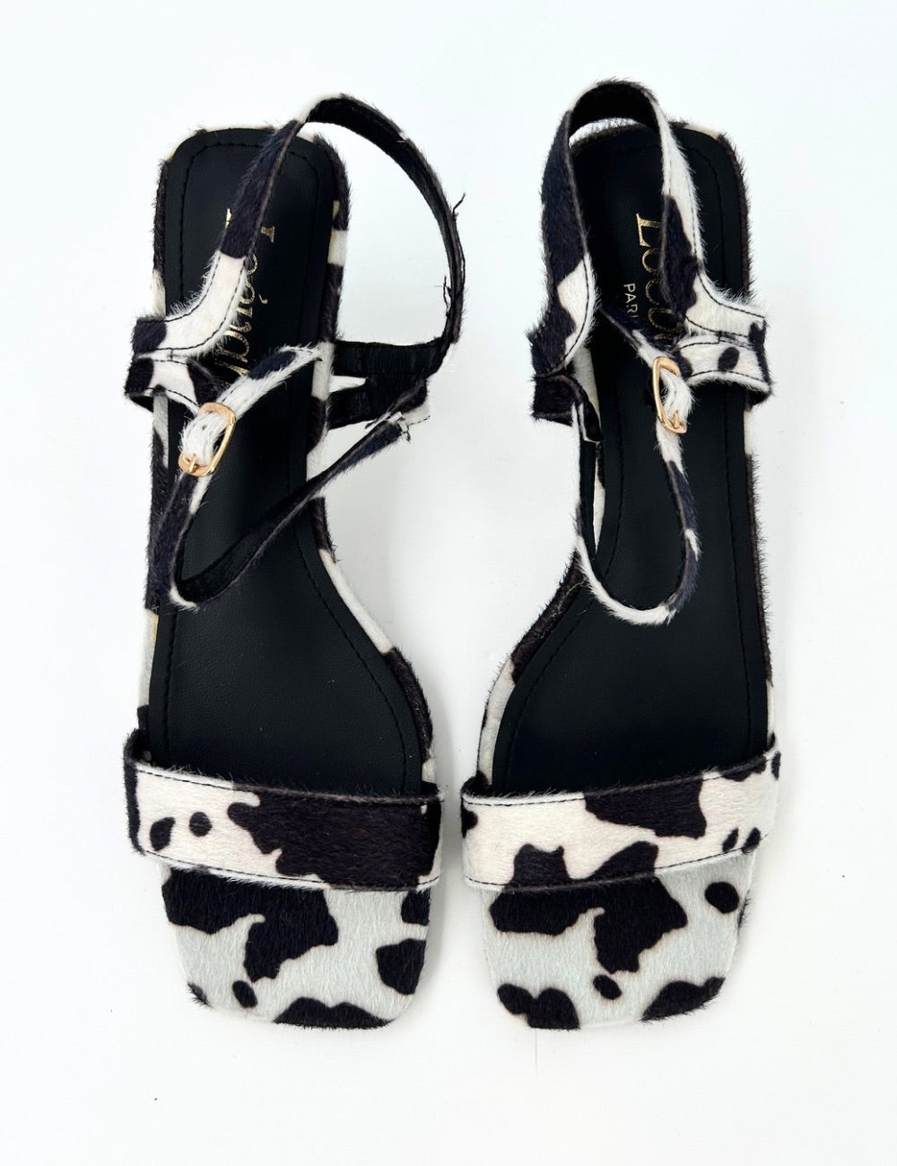 Sandalo tacco Cow Lolita