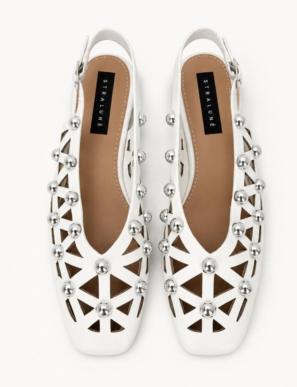 Slingback borchie Jacqueline
