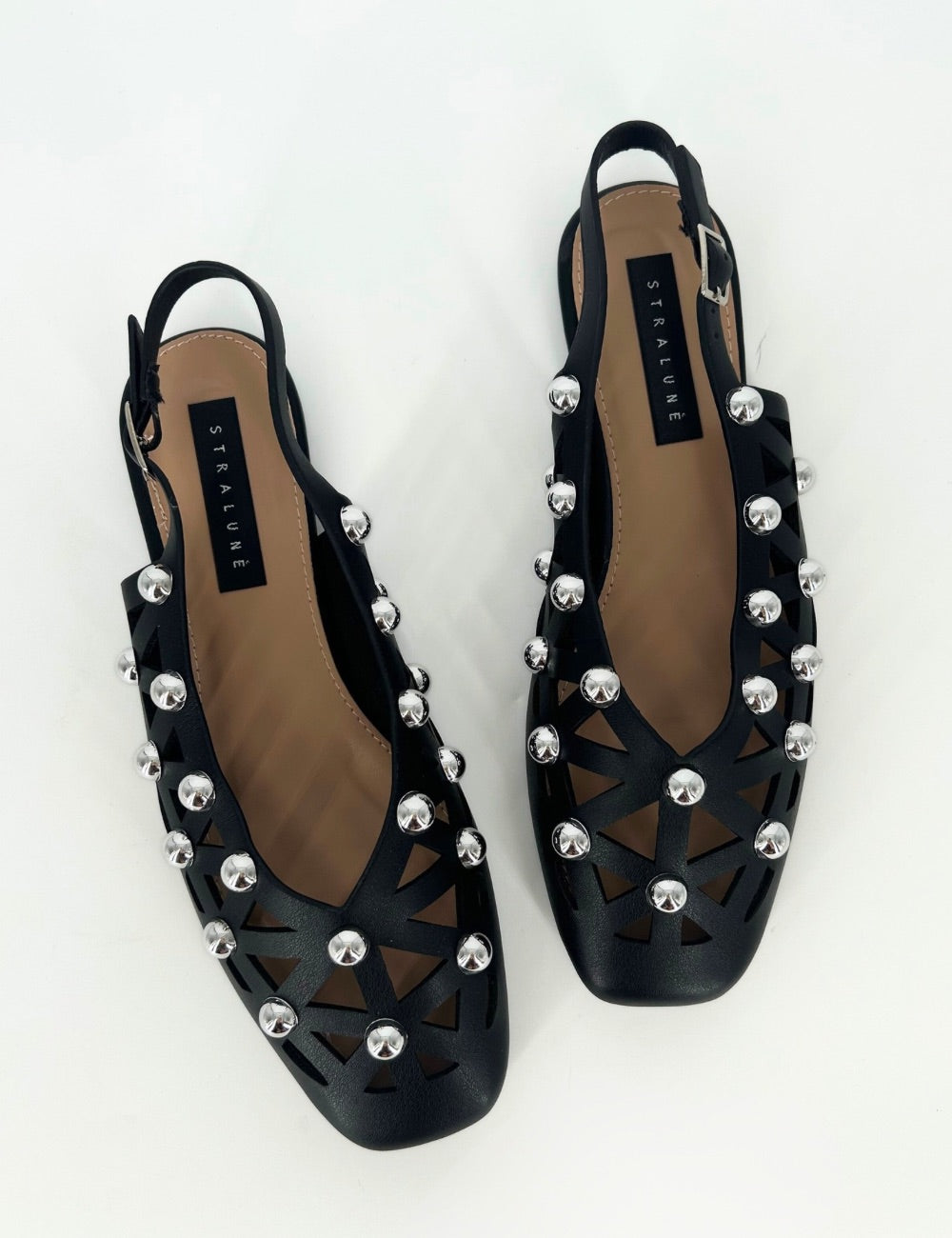 Slingback borchie Jacqueline