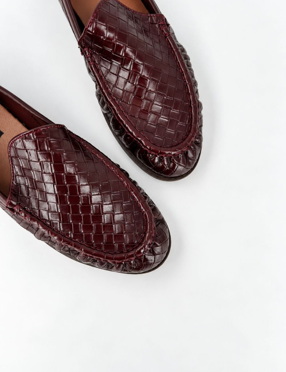 Mocassino intrecciato Tara