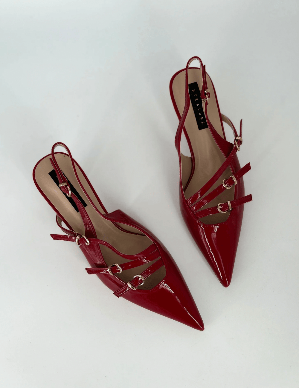 Slingback tacco Rouge