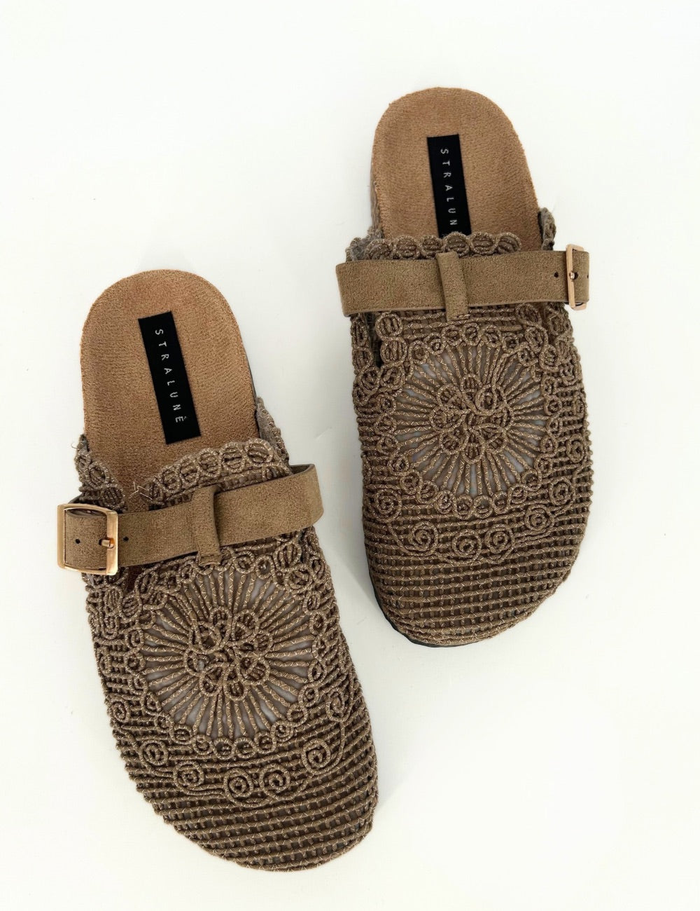 Sandalo sabot macrame’ Apulia