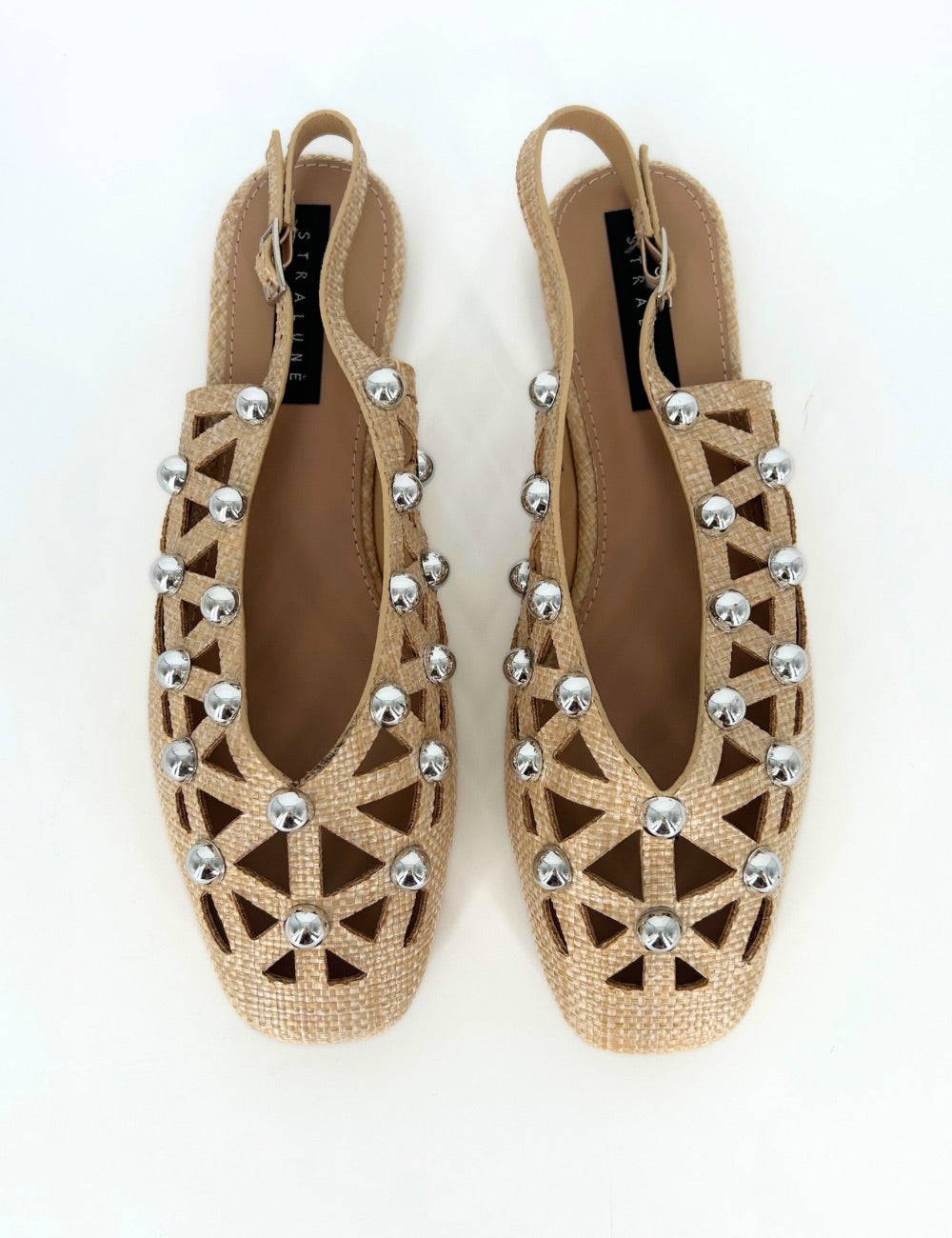 Slingback borchie Jacqueline