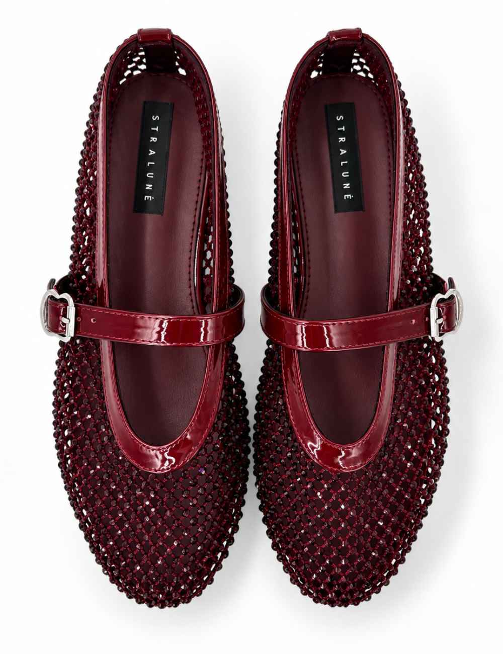 Ballerina strass vernice Cherry V.