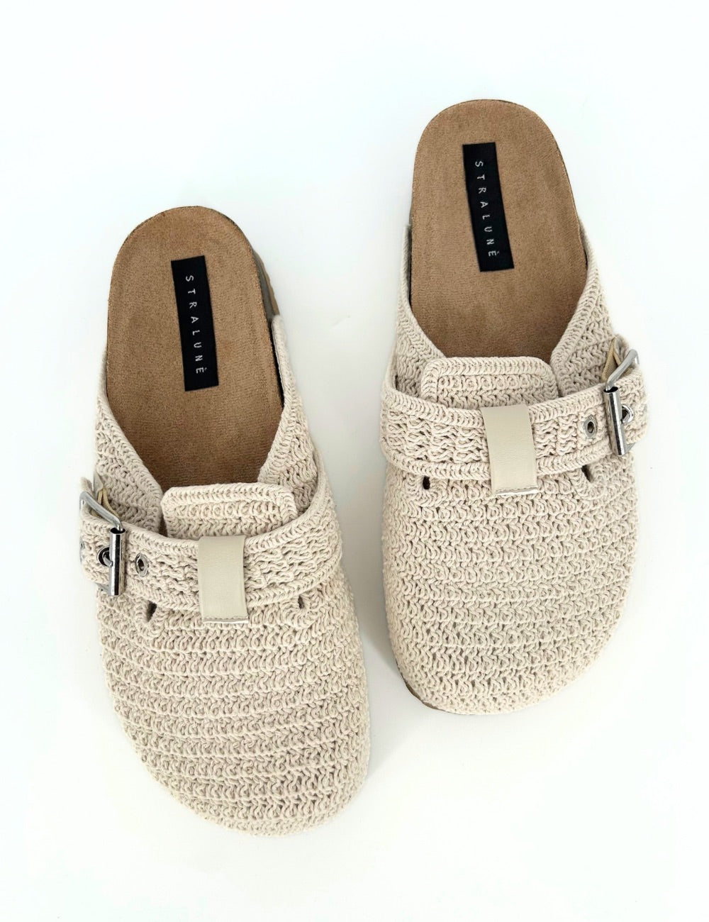 Sandalo sabot macrame’ uncinetto