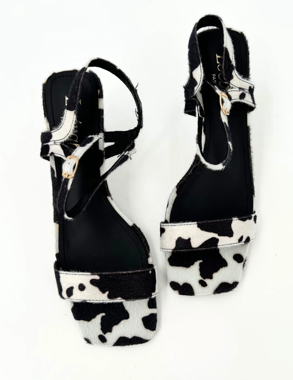 Sandalo tacco Cow Lolita