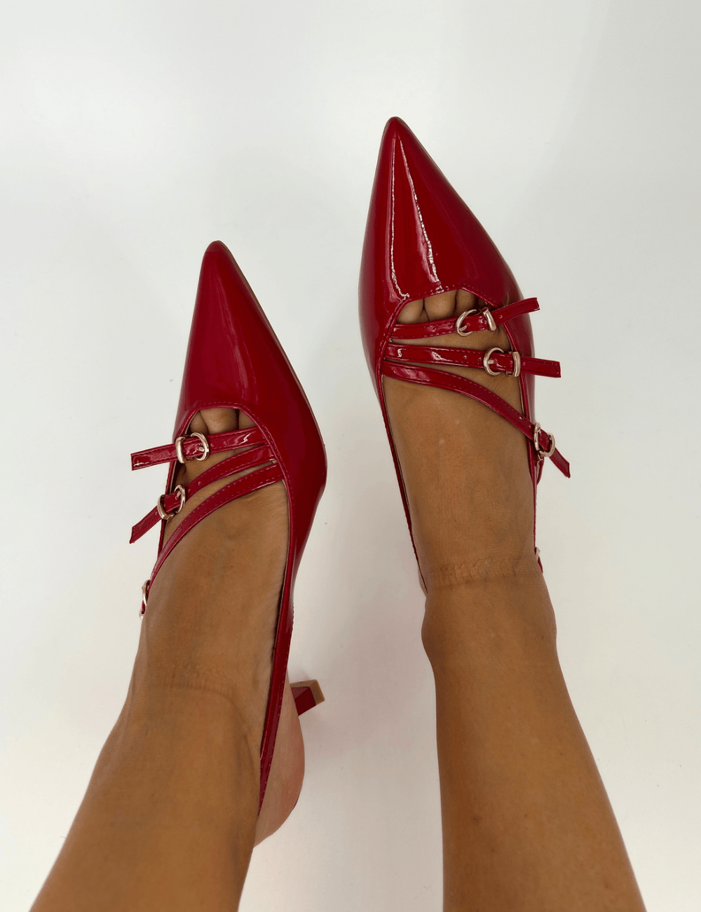 Slingback tacco Rouge