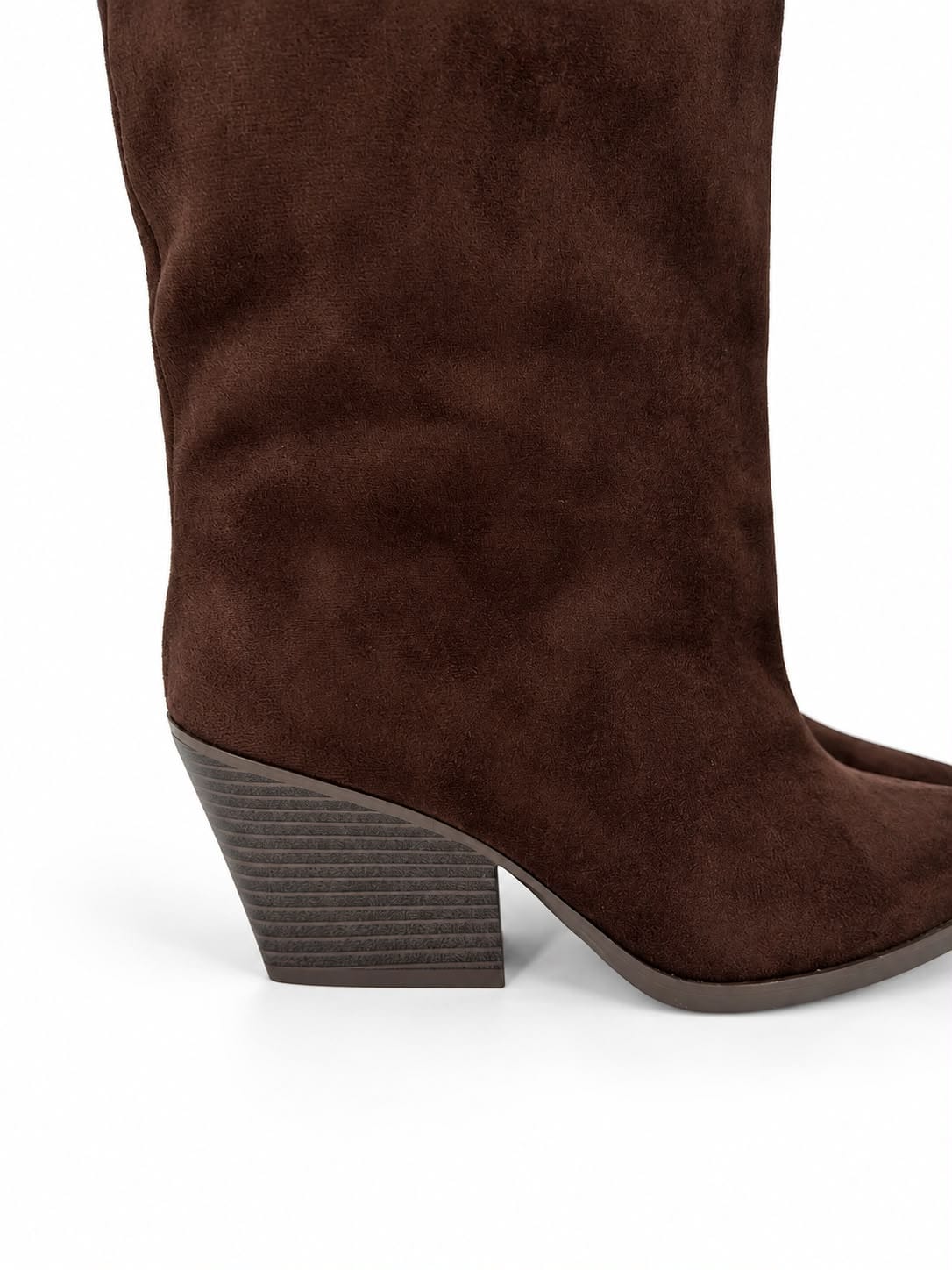 Stivale texano scamosciato Sienna