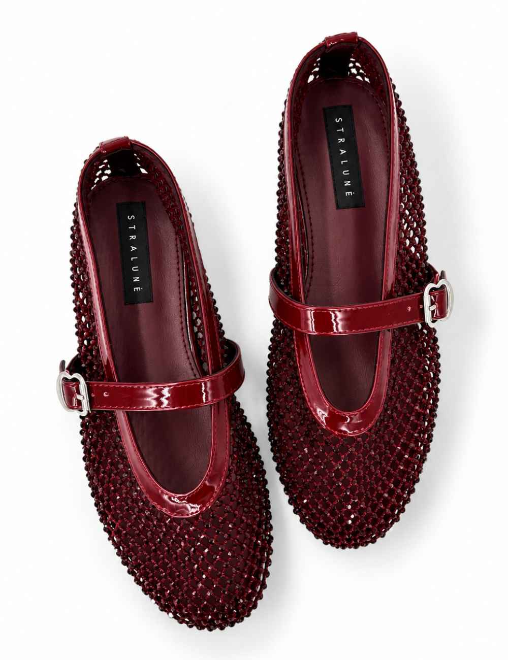 Ballerina strass vernice Cherry V.