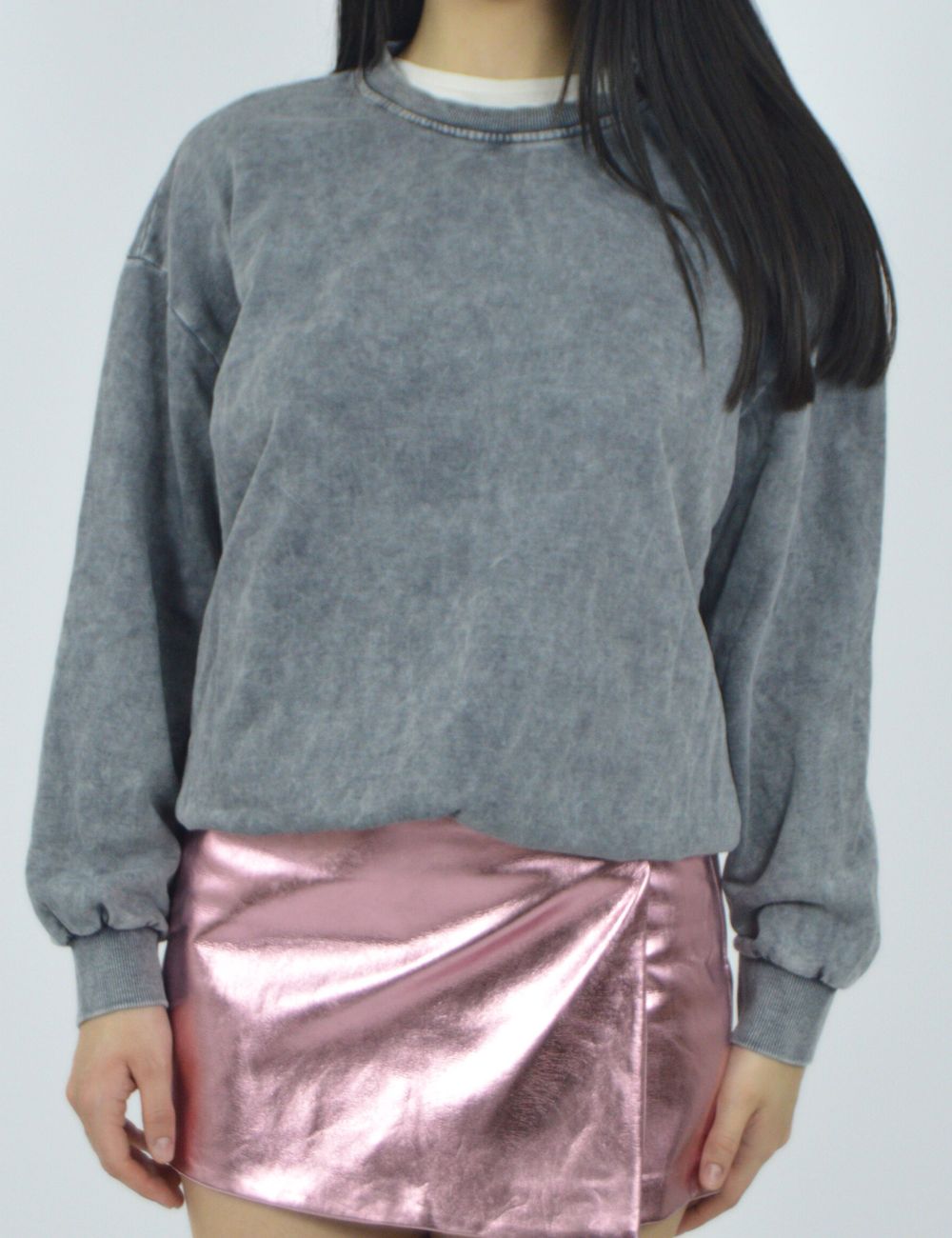 Felpa effetto vintage