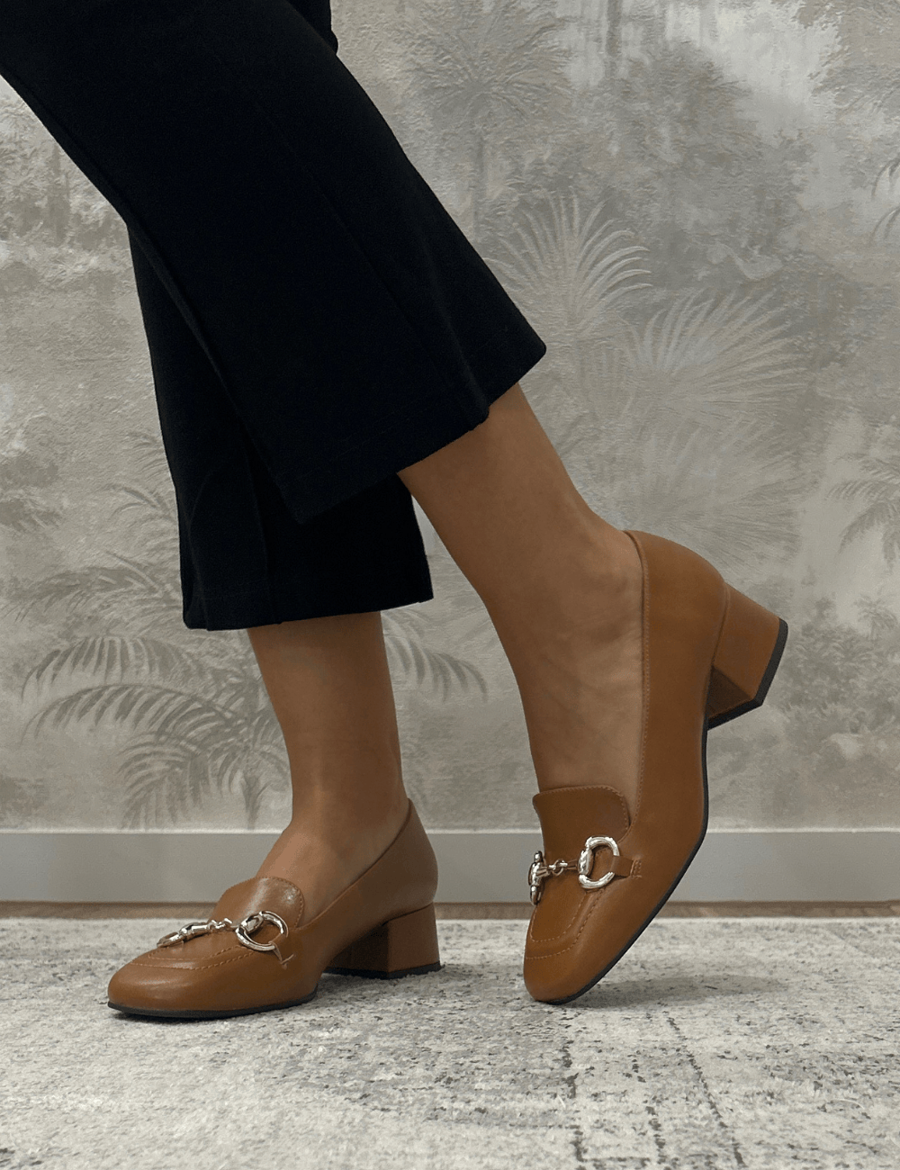 Mocassino con fibbia Fabiola