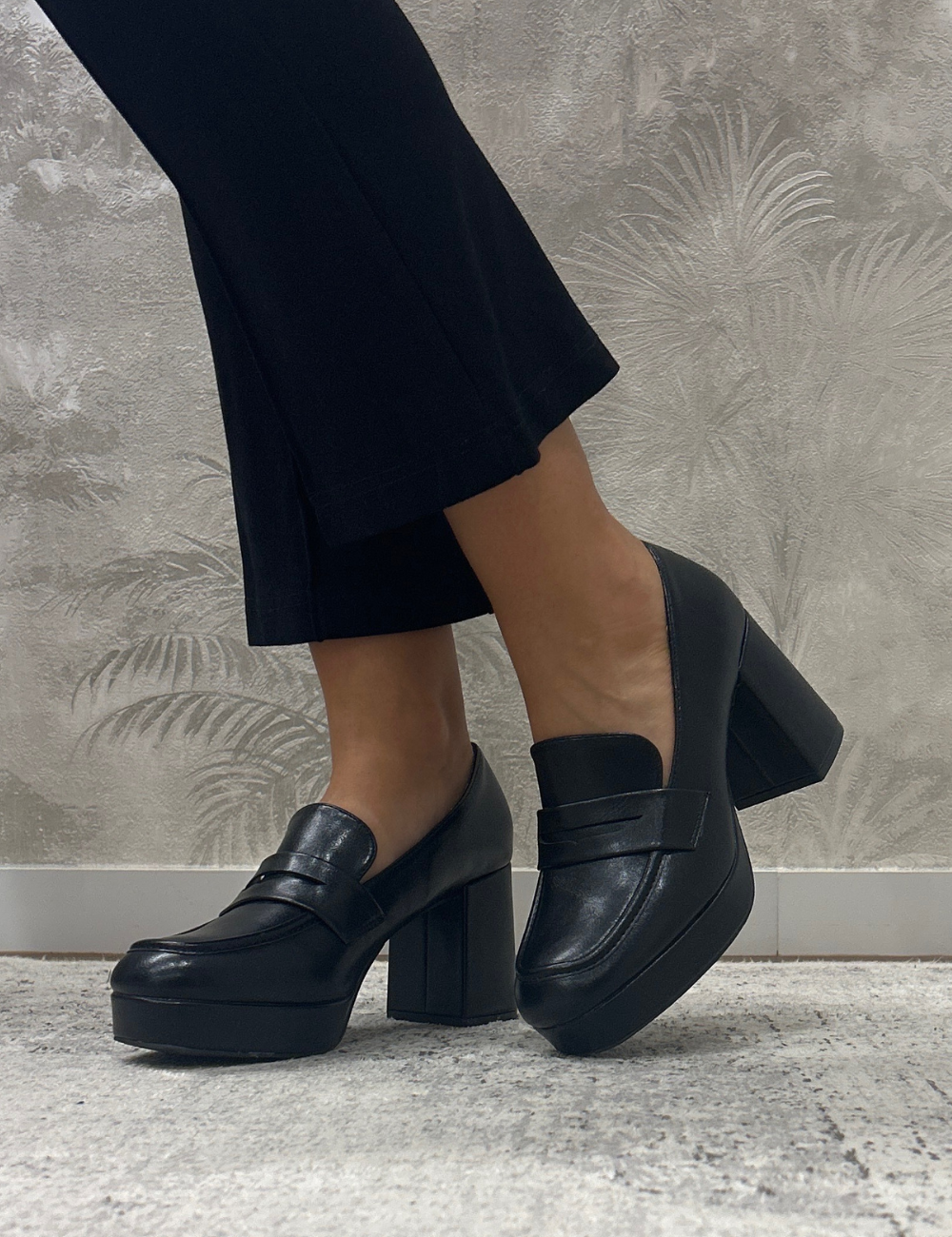 Mocassino con tacco Charlotte