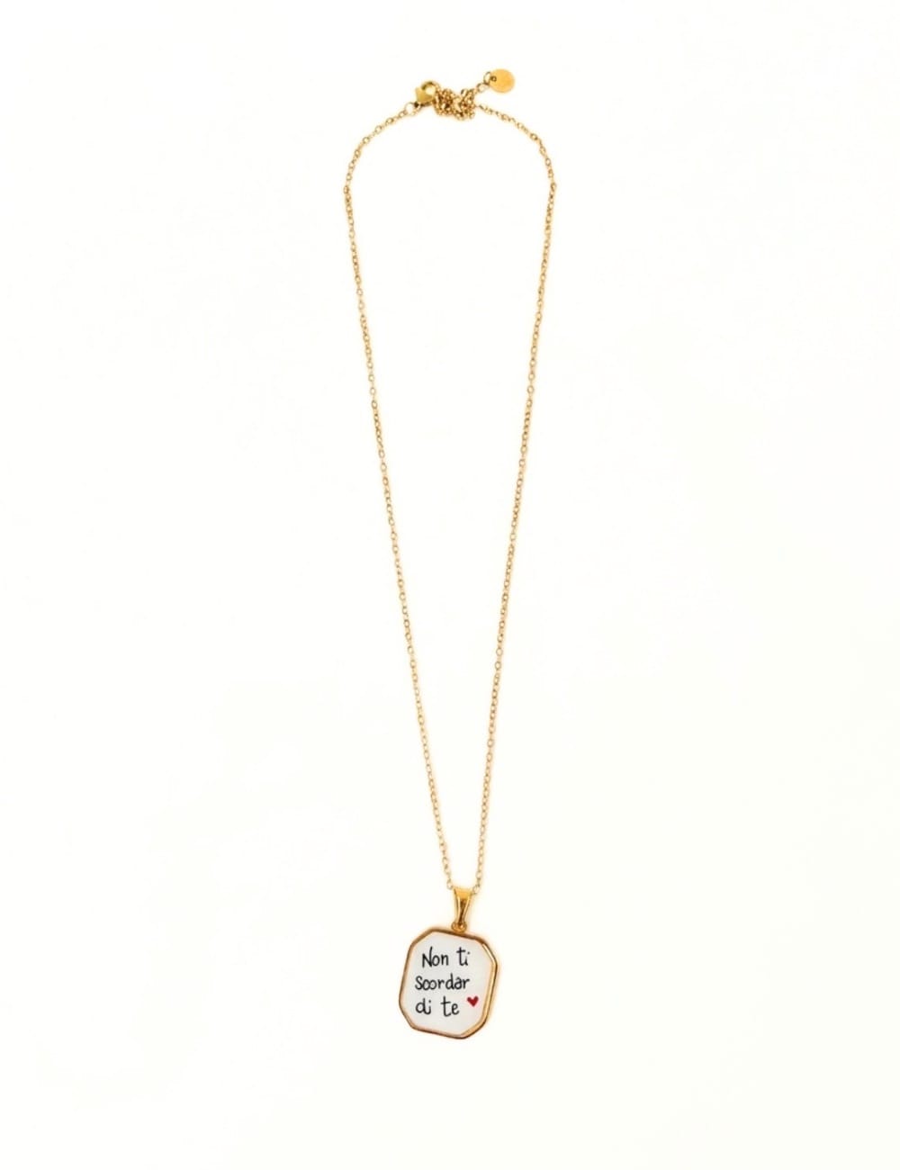 Collana pendente “Non ti scordar di te”