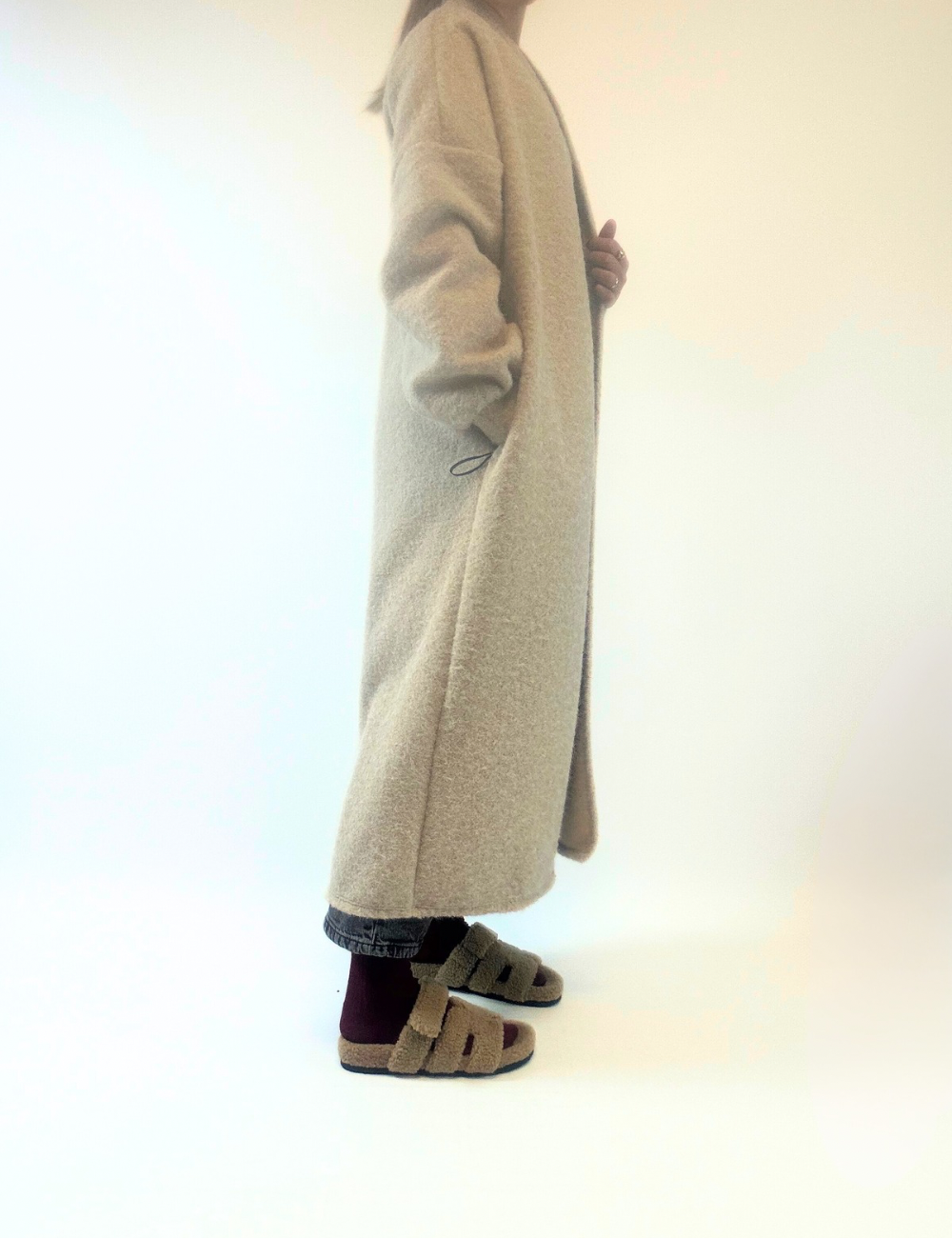 Cappotto lungo Terry