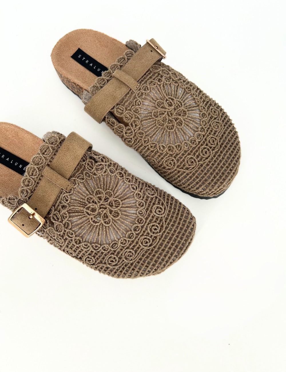Sandalo sabot macrame’ Apulia