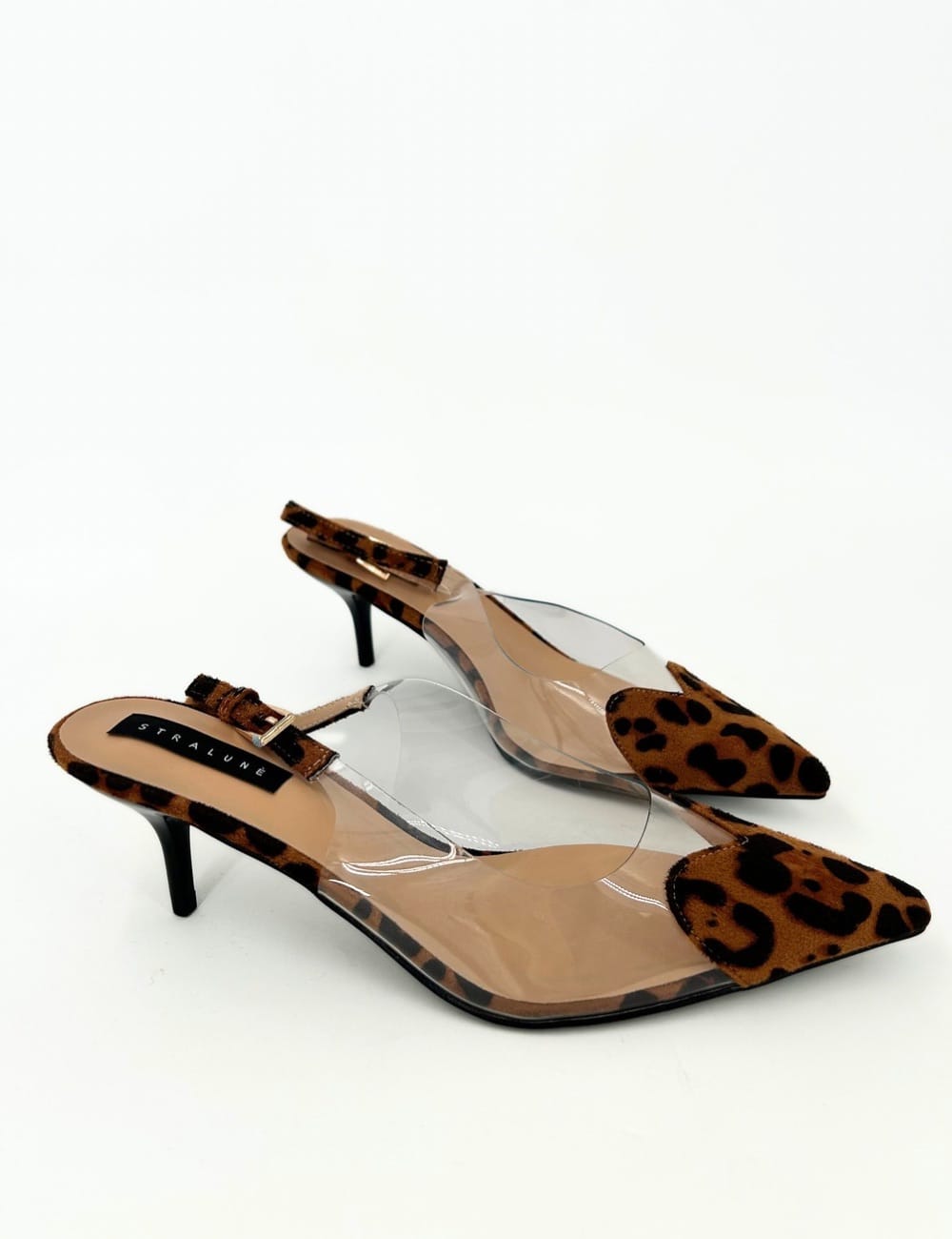 Slingback  animalier tacco Love