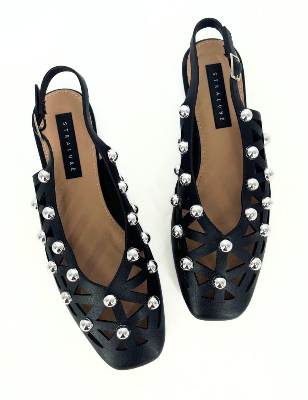 Slingback borchie Jacqueline