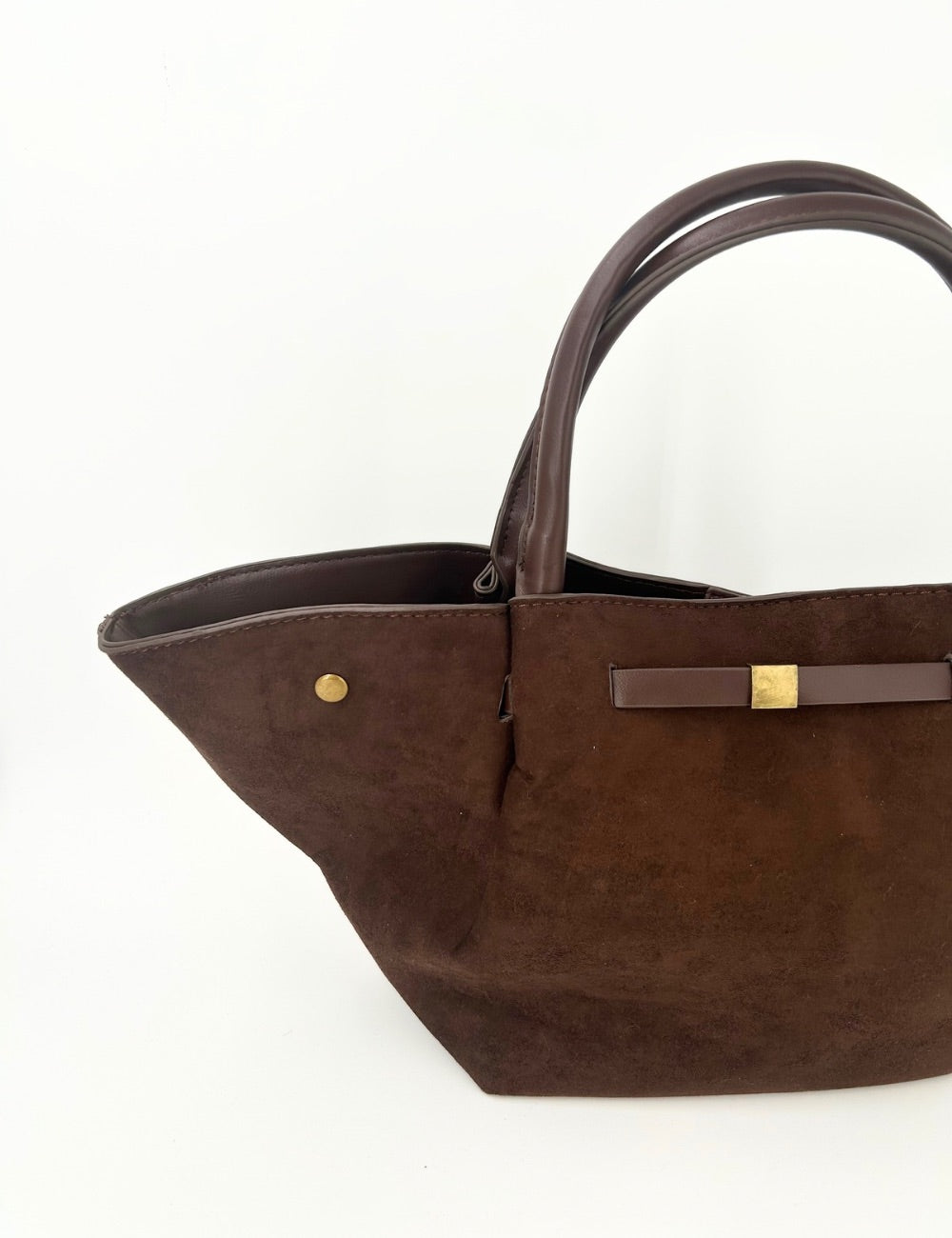 Bag scamosciata Logan Cofee