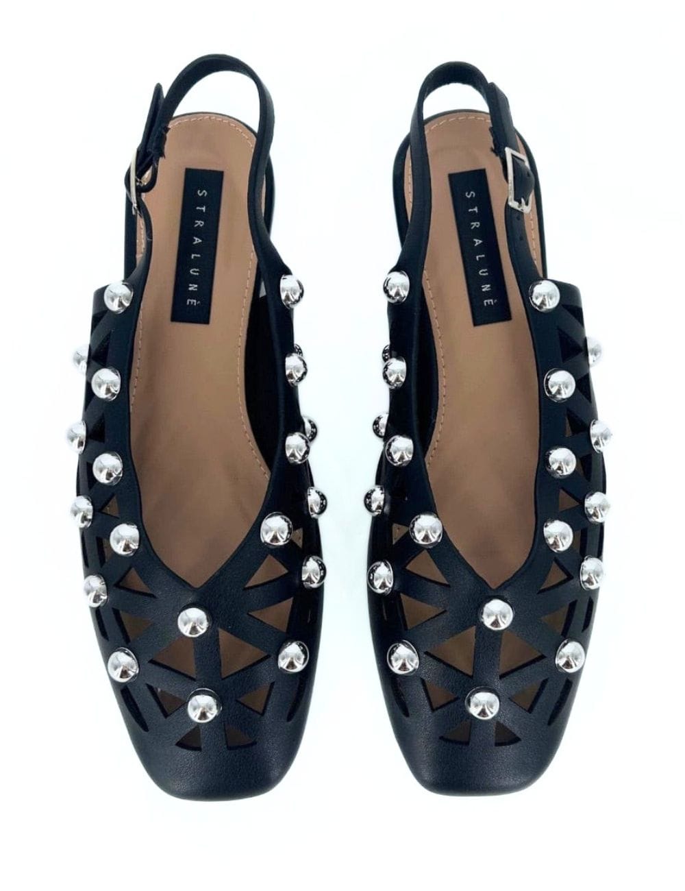 Slingback borchie Jacqueline