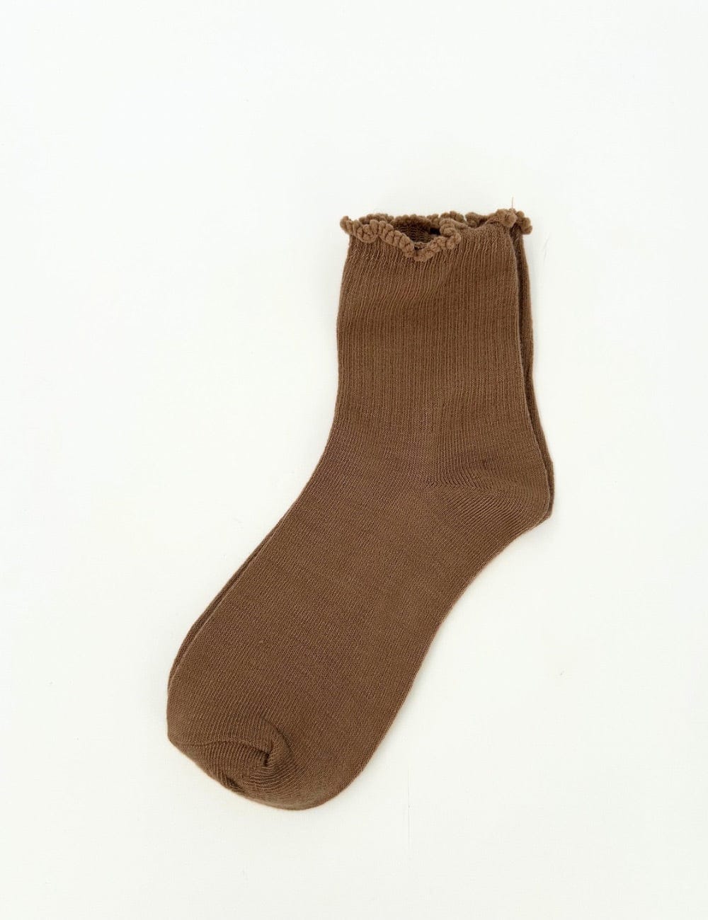 Calzini basic arricciati