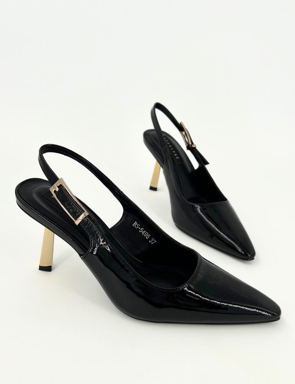 Slingback vernice tacco Amelie