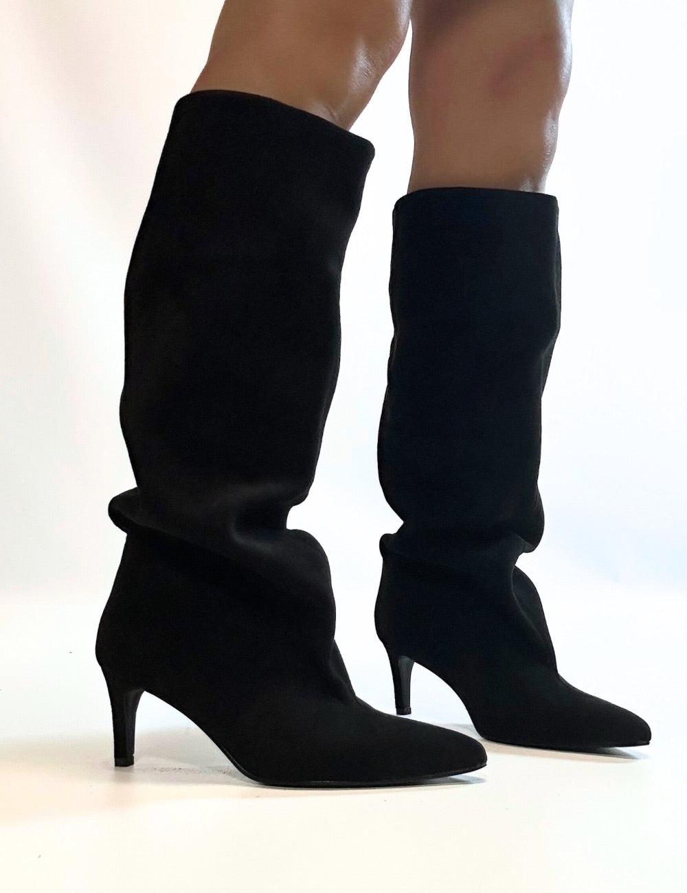 Stivale scamosciato Mia