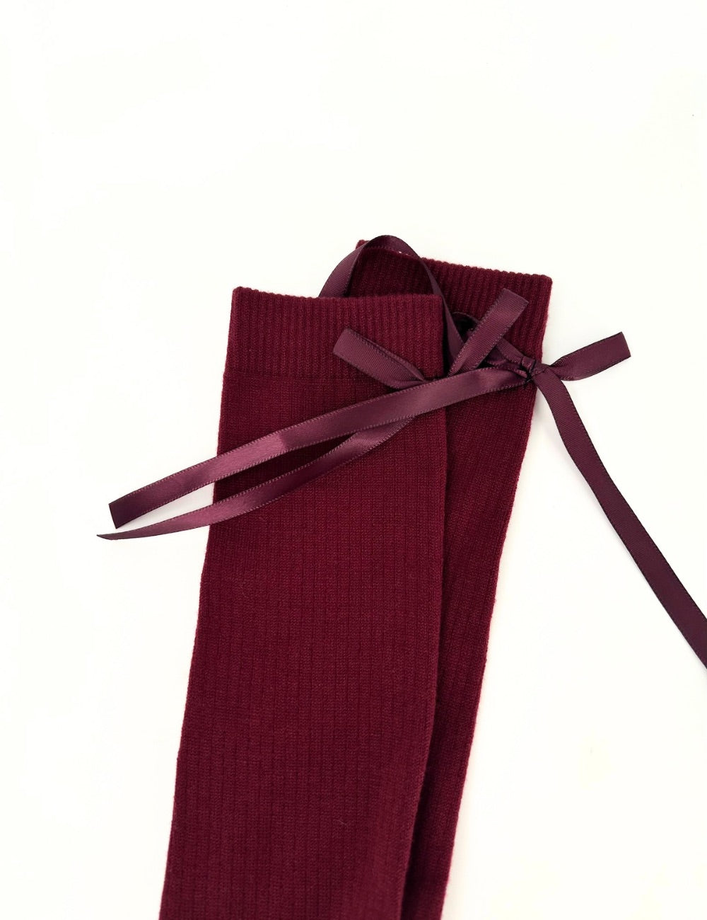 Calzini con fiocchetto