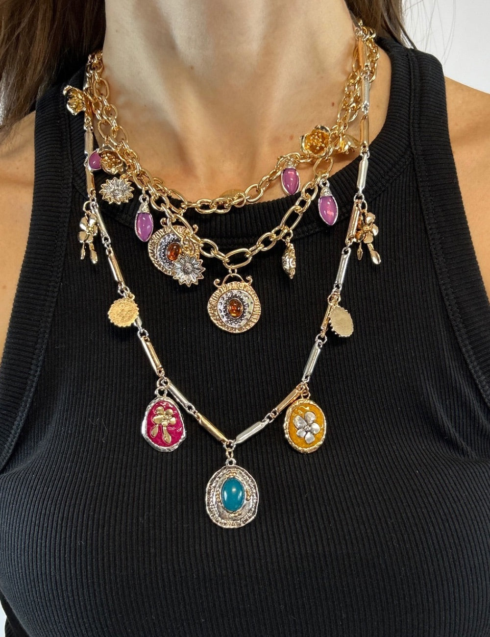 Collana multi Malika