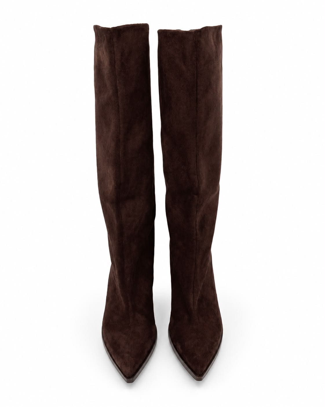 Stivale texano scamosciato Sienna