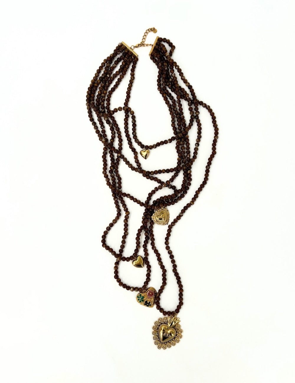 Collana multi cuore sacro