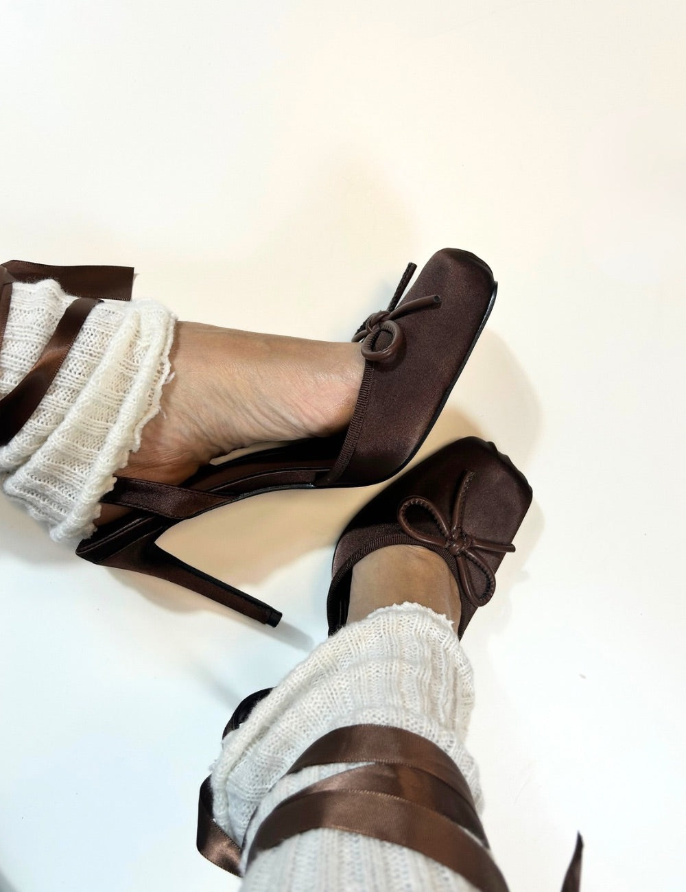 Slingback alla schiava tacco Larin