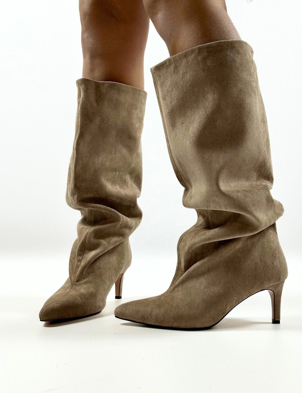 Stivale scamosciato Mia