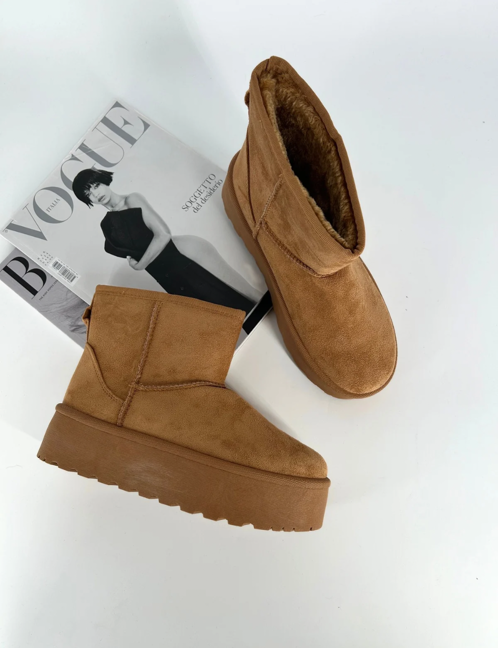 Stivaletto ecopelliccia Ubalda