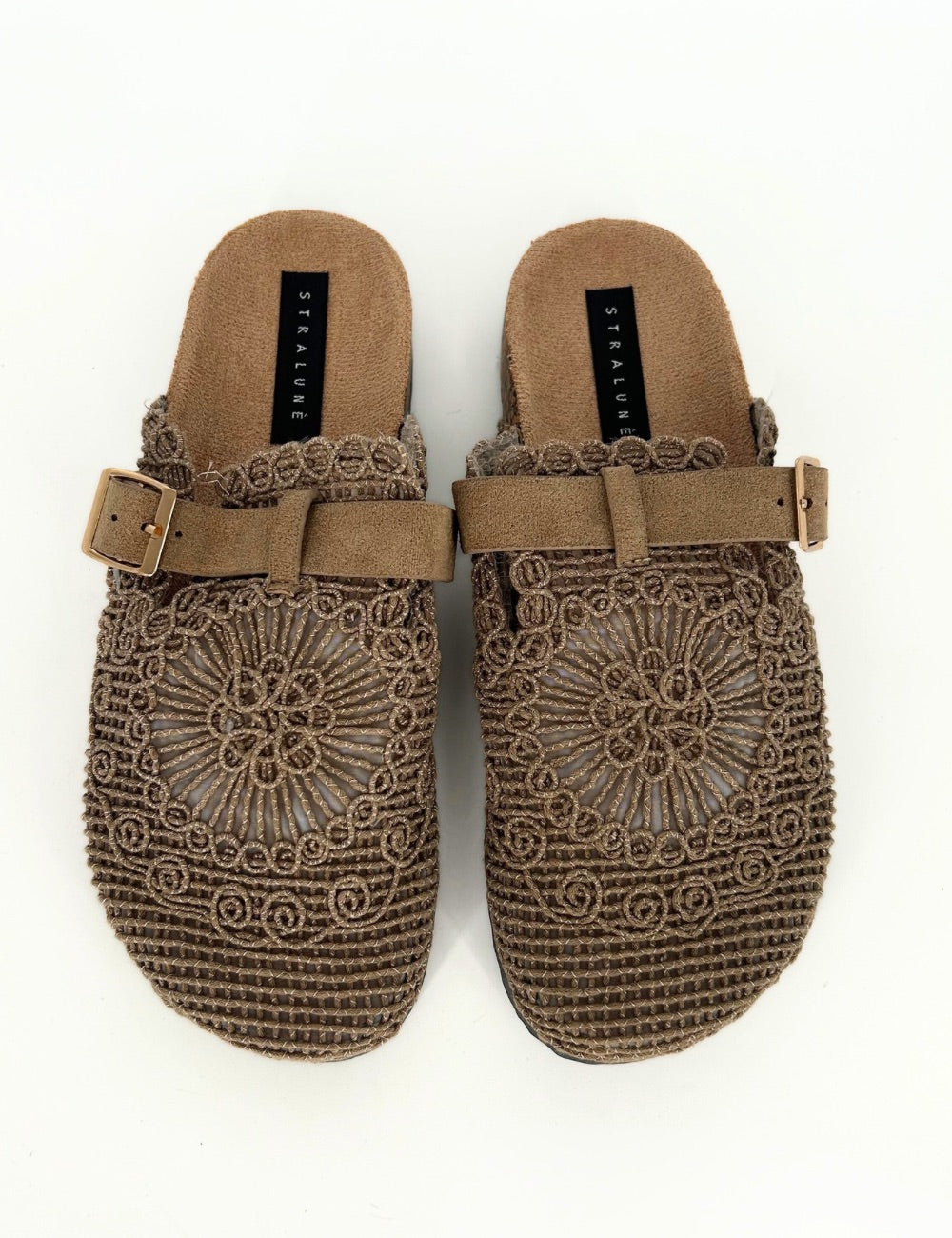 Sandalo sabot macrame’ Apulia