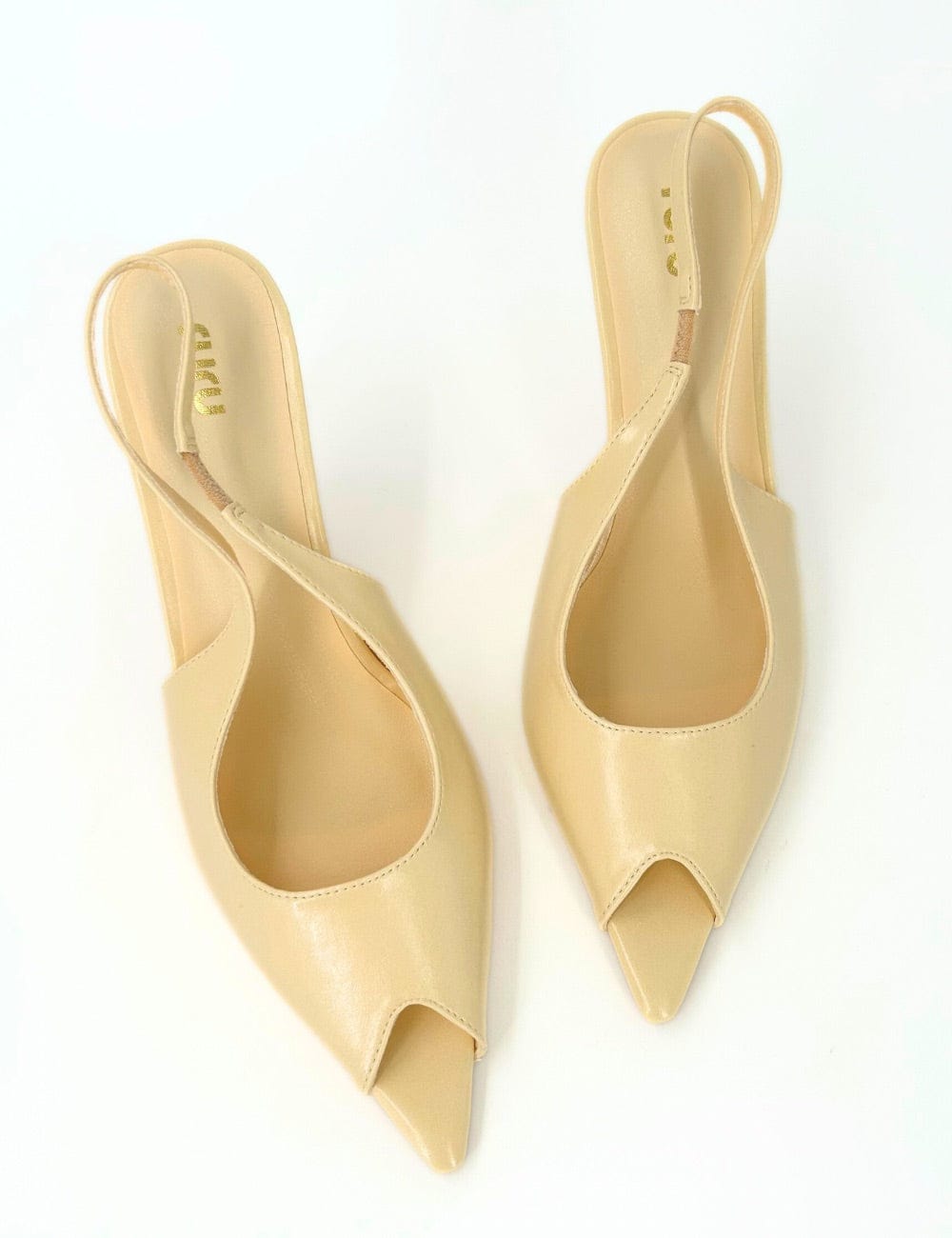 Slingback open toe Mimosa