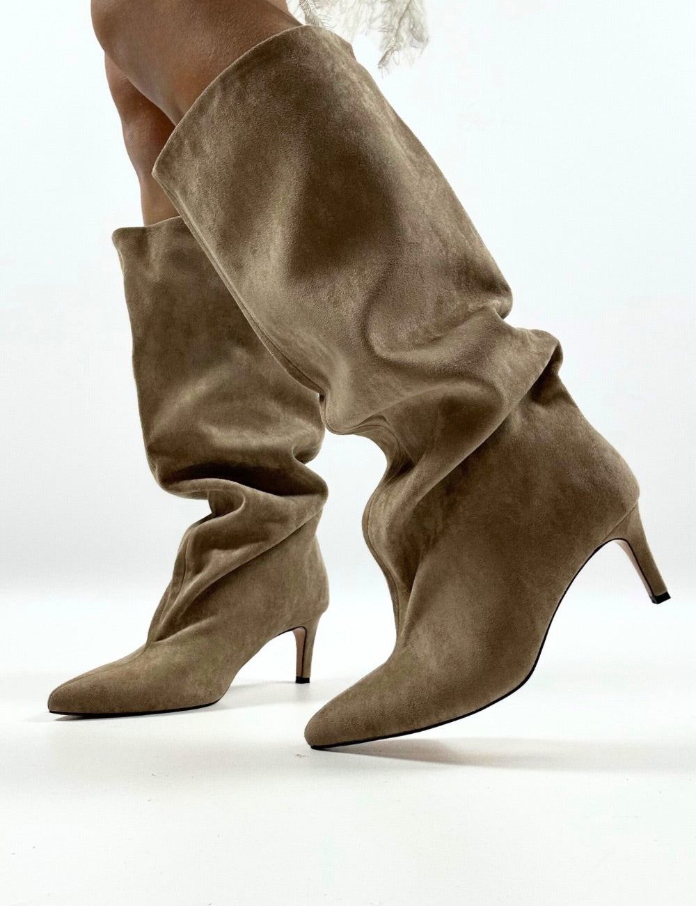 Stivale scamosciato Mia