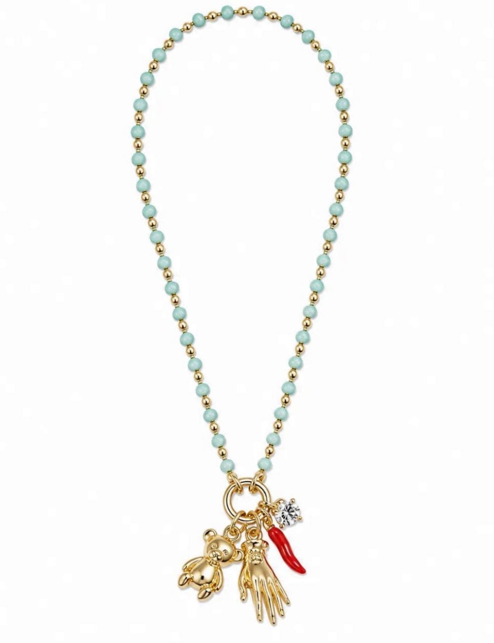 Collana multi pendents