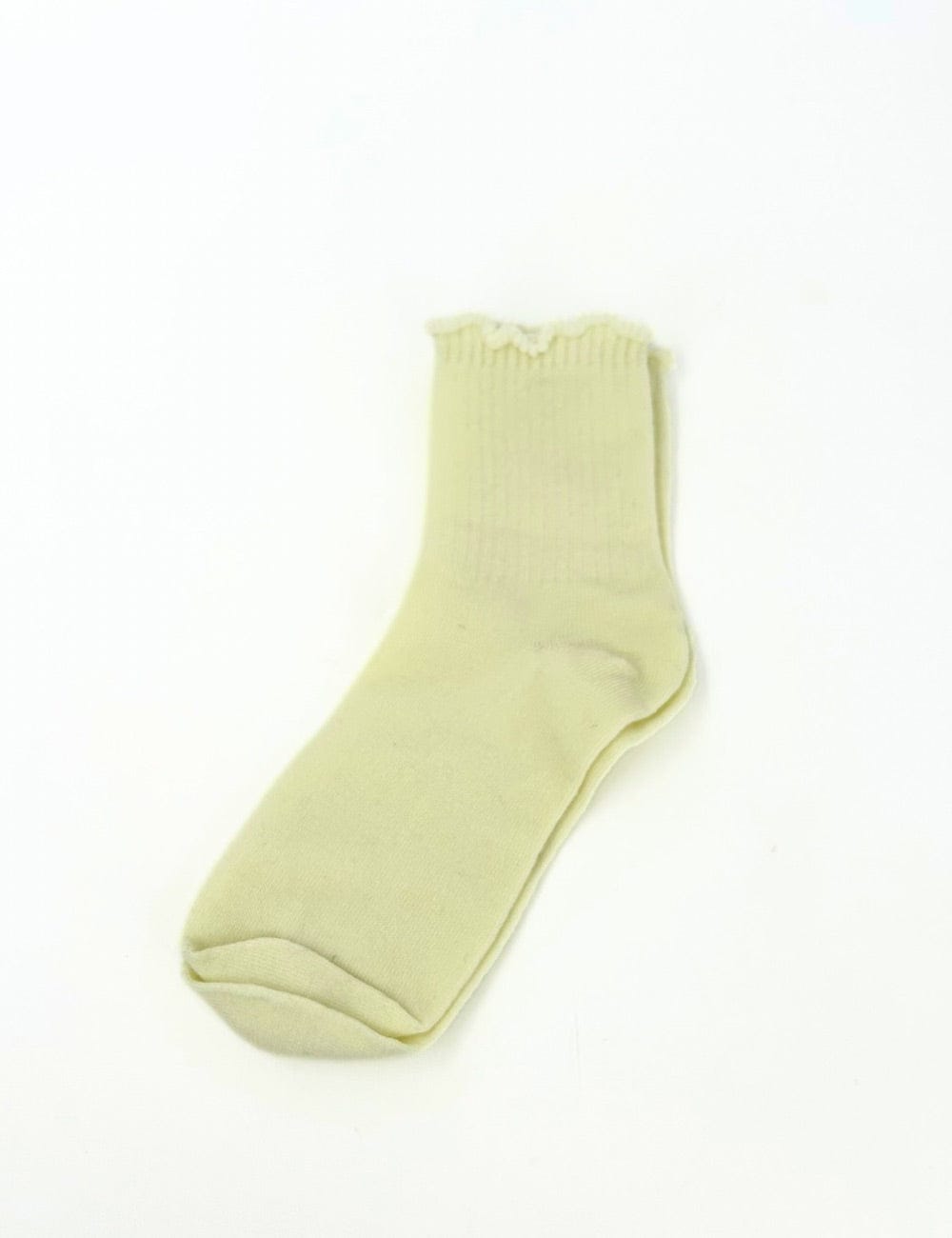Calzini basic arricciati