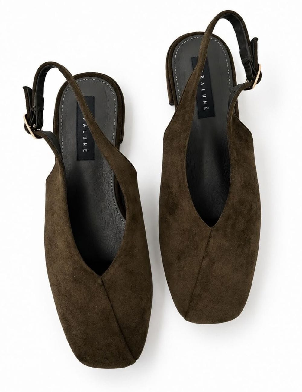 Slingback scamosciata Tess